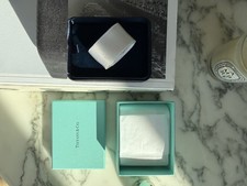 Tiffany & Co. 18K Rare Yellow Gold Diamond Heart Necklace  Authentic, Full Set