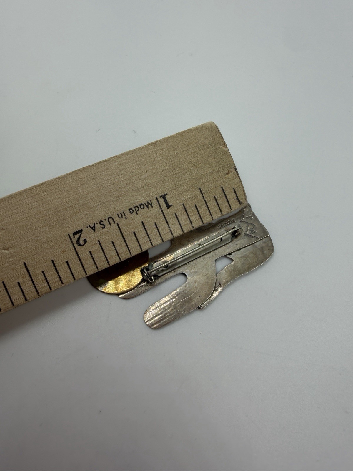 Mark Jimenez  Brooch Apache Comanche Sterling Sil… - image 7