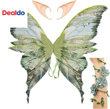 Fairy Wings Costume Set for Adults Butterfly Wings Cosplay Party 27 x 29.5