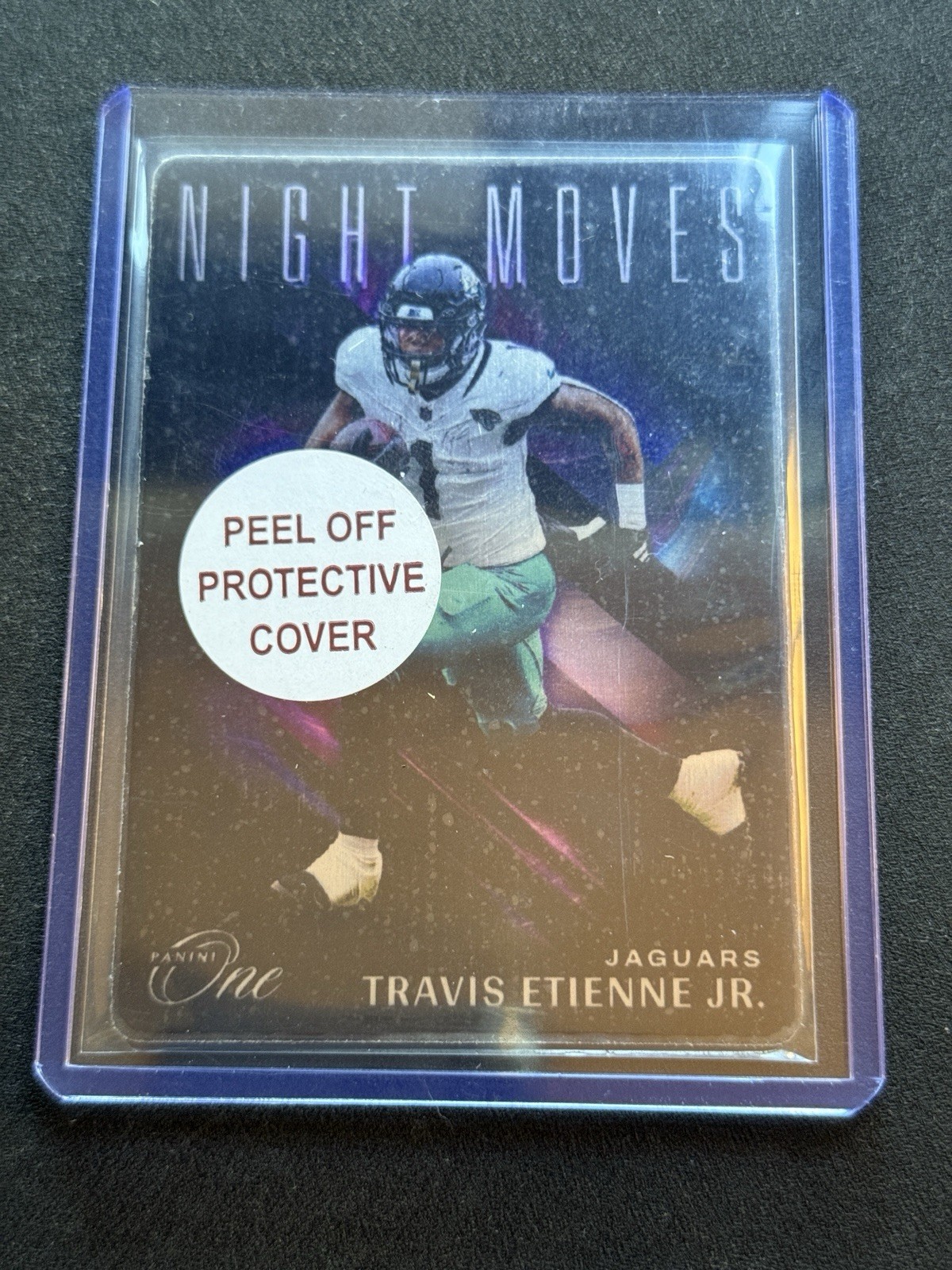 2024 Panini One Travis Etienne Jr. Night Moves SSP Jaguars