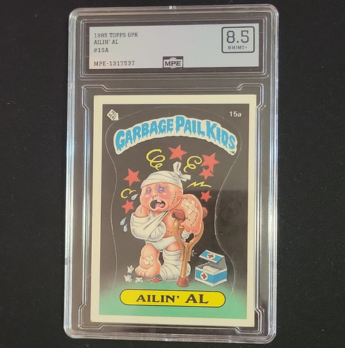 Topps 1985 Topps GPK Garbage Pail Kids Ailin' Al #15A MPE 8.5 Graded