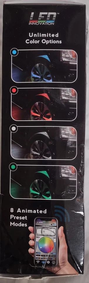 Kit de iluminação inteligente LED Innovations 23915 luz de rocha externa 4 pod Bluetooth  - Imagem 3 de 4