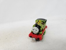Thomas  Friends Diecast Metallic Percy Take Along N Play Tank VGUC