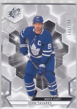 20/21 SPX..JOHN TAVARES../299..CARD # 5..MAPLE LEAFS..FREE COMBINED SHIP