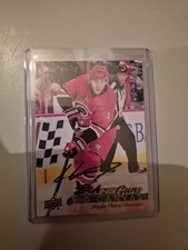 Haydn Fleury Signed Upper Deck Young Guns Canvas Auto Autograph Hurricanes Rc YG