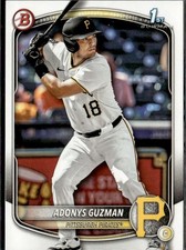 2025 BOWMAN DRAFT 1ST ADONYS GUZMAN PITTSBURGH PIRATES #BD-126