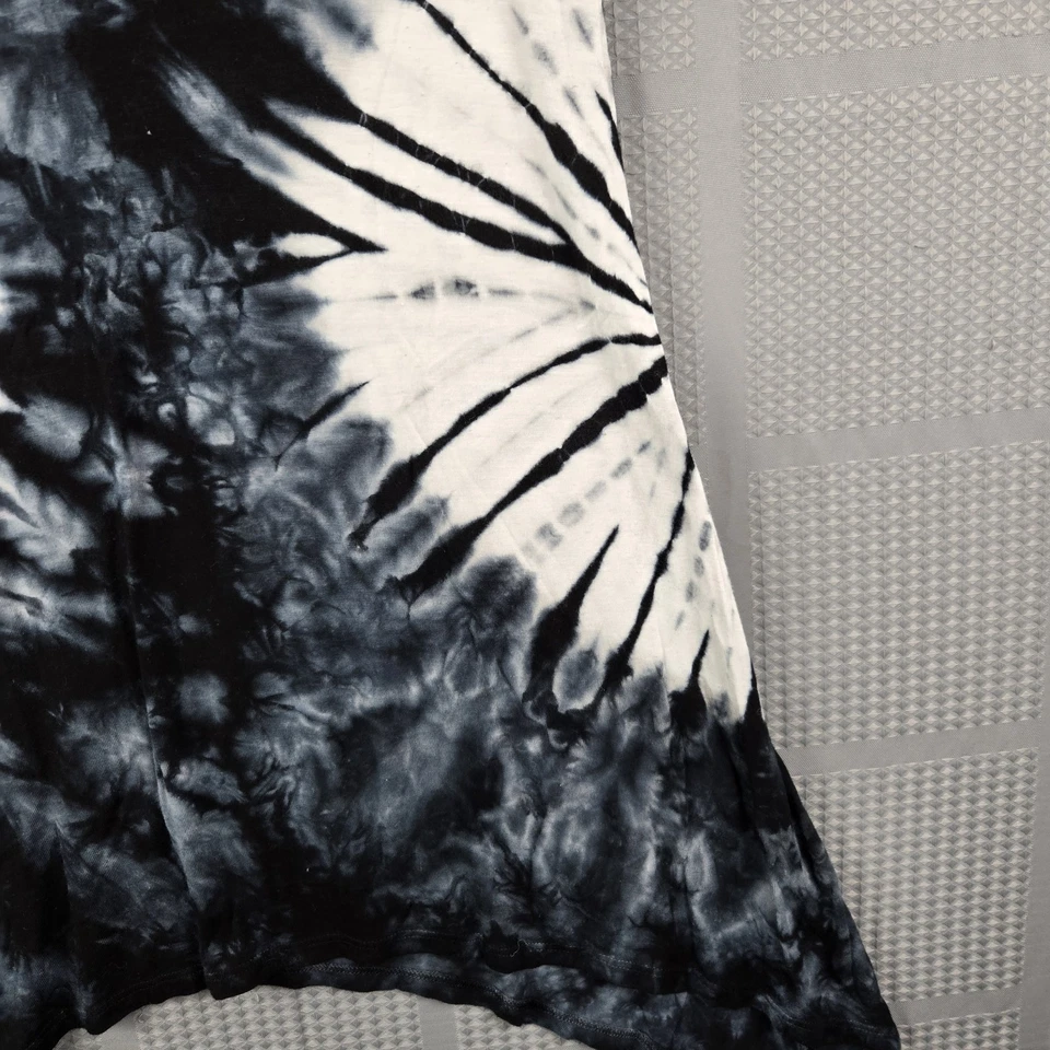 Camisa Top Tryst Para Mujer De Colección Y2K Caprichosa Gótica Azul Tie Dye Manga Corta EE. UU. S Foto 3 de 4