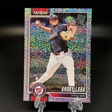 2026 Topps Series 1 Celebration Andry Lara RC Confetti Foil #36 Nationals