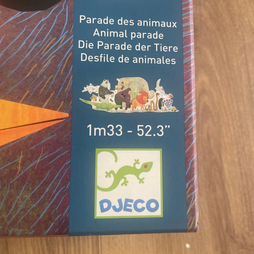 Djeco Puzzle Geant - Animal Parade - 36 Pieces - Over 1 m long - Image 4 of 4