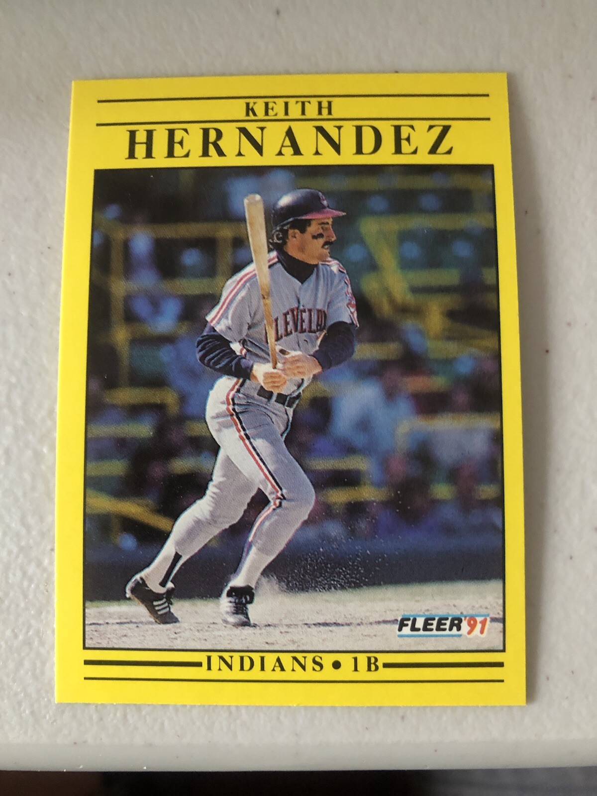 Keith Hernandez #368 (Baseball Cards 1991 Fleer) — is it worth grading?