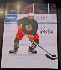 WILL MCLAUGHLIN SIGNED 8X10 MATTE PHOTO PORTLAND WINTERHAWKS 2026 NHL DRAFT (A)