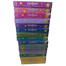 Care Bears Nelvana VHS Lot Complete 16 Episodes Set Vintage Kids Animated Series