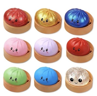 Dumpling Squeeze with Box Dumpling Sensory Squeeze Toy for Anxiety Relief