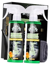 Car Cleaner Interior, Leather Cleaner Upholstery 10 Fl Oz (Pack of 2) Citrus