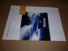Opel Speedster  Turbo Prospekt 20 Seiten
