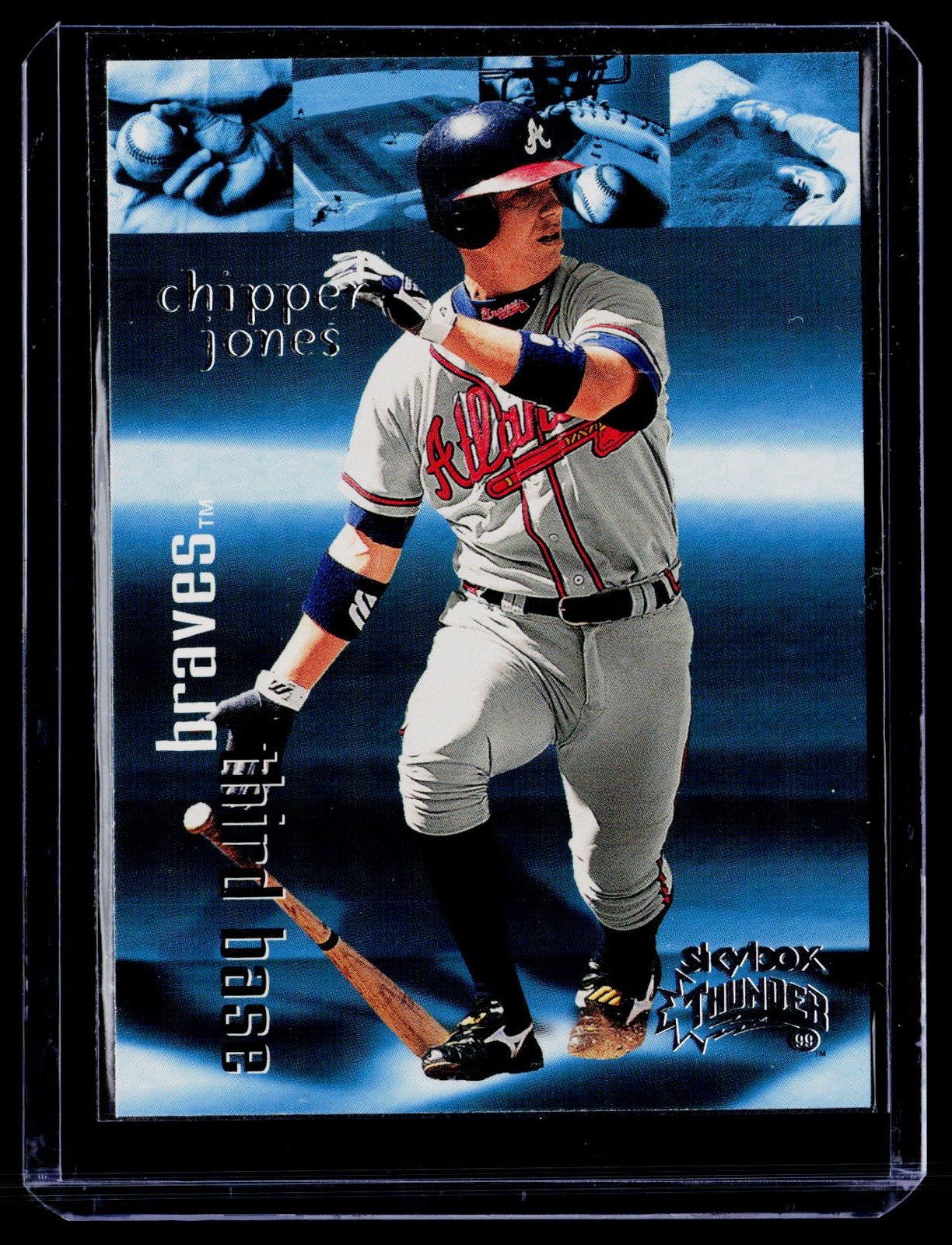 1999 SkyBox Thunder #263 Chipper Jones BS111