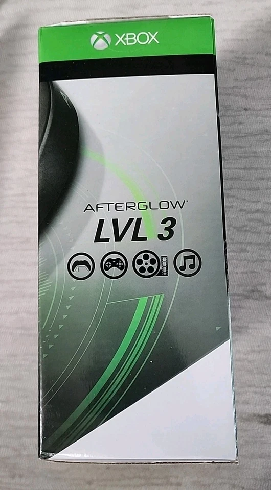 PDP AFTERGLOW XBOX ONE LVL GAMING HEADSET BLACK NEW NIB - Image 3 of 4