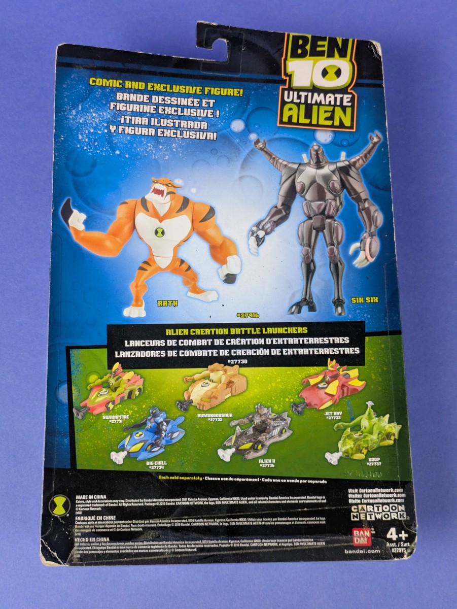 BANDAI Ben 10 Ultimate Alien Rath and Six Six Vol. 1 #1 Exclusive