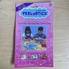 Therm O Web Peel n Stick Double Sided Adhesive Craft Decor 3-5.5"x8.75" Sheets