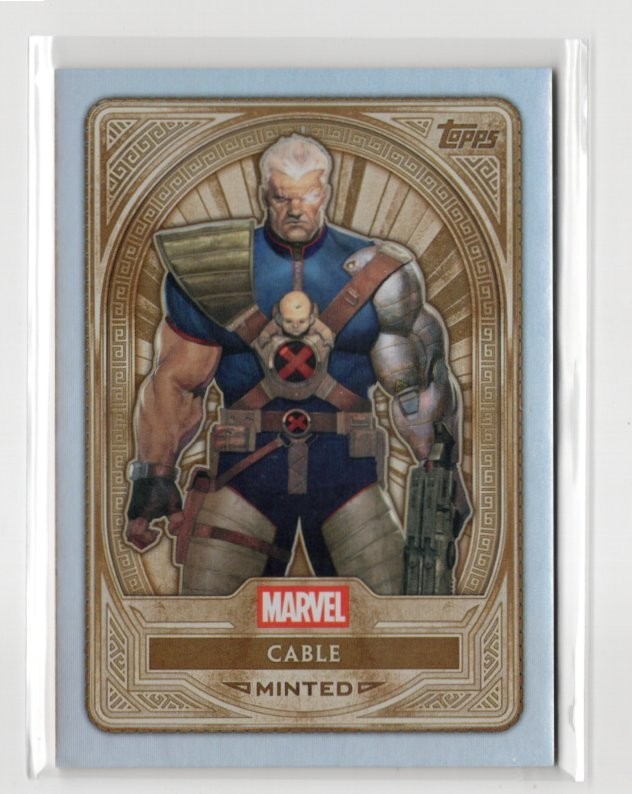 2025 Topps Marvel Mint Cable BRONZE MINTED BASE CARD #28