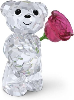Crystal Kris Bear A Rose With Love Figurine MSRP $119