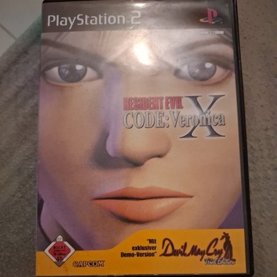 Resident Evil: Code Veronica X (Sony PlayStation 2, 2001, DVD-Box) Ohne Demo CD
