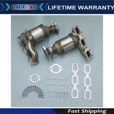 Set of 2 Catalytic Converter For 2013-2019 Ford Explorer Front Left & Direct Fit