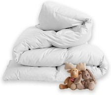 Toddler Duvet 4.5, 7.5, 9 Tog Lightweight, Skin-Friendly  All-Season Comforter