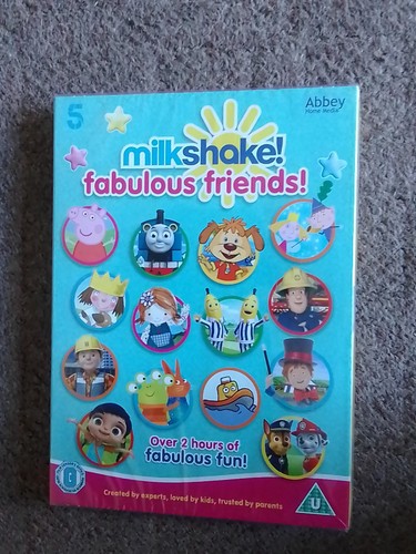 MILKSHAKE FABULOUS FRIENDS DVD BRANDNEU VERSIEGELT PORTOFREI