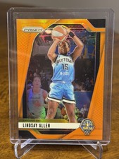 2024 Panini Prizm WNBA - Lindsay Allen #107 Orange Prizm /99