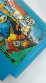 Rockman CAPCOM Famicom game in Difficult condition, used