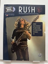Rush, Ultimate Bass Play-Along, Songbook w/CD