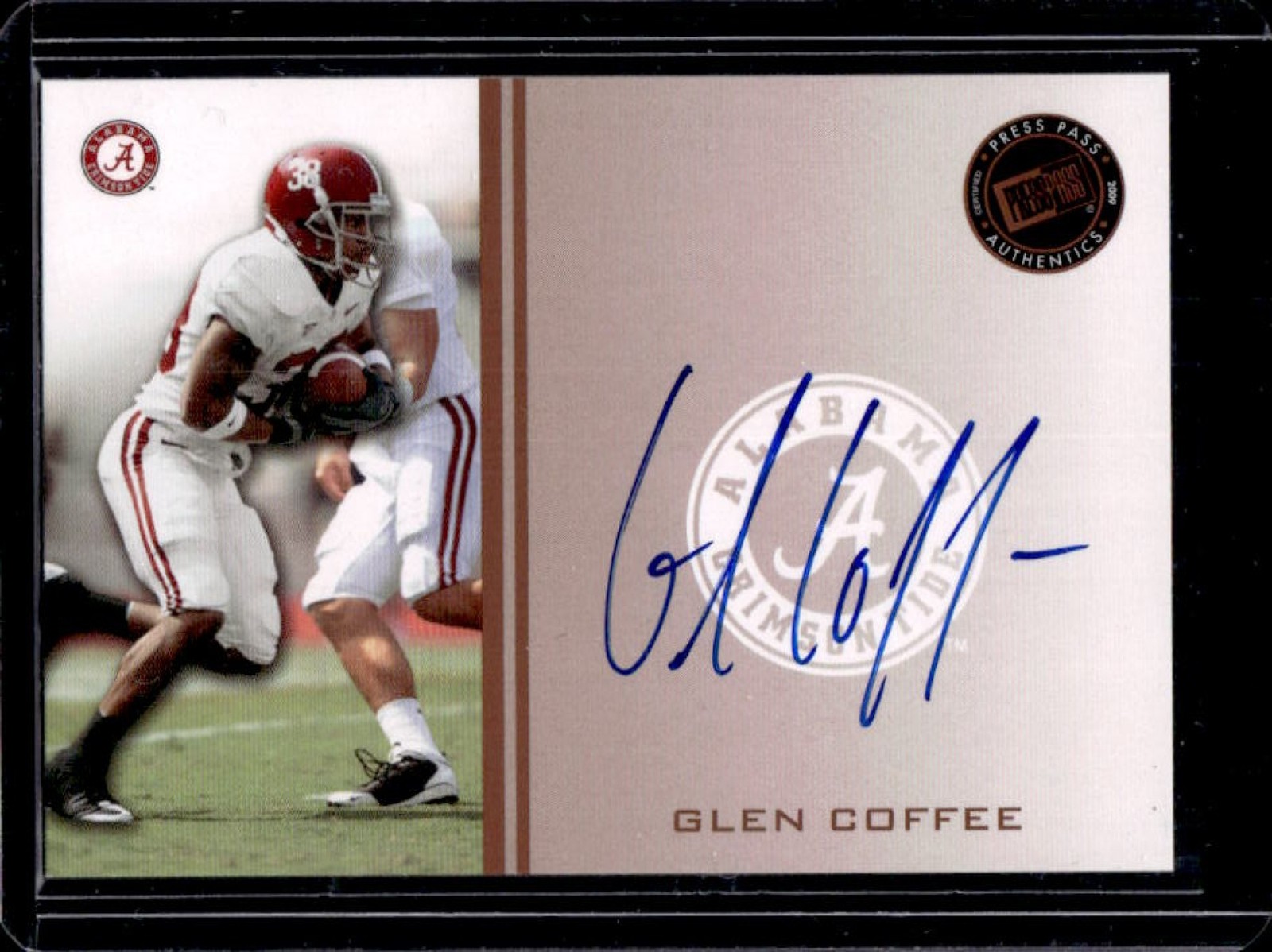 Glen Coffee Press Pass Signings #PPSGC Bronze