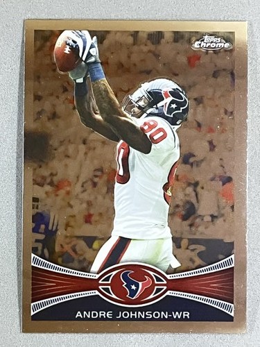 2012 Topps Chrome ANDRE JOHNSON #155 Texans HOF