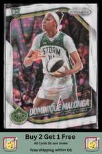 Dominique Malonga 2025 Panini Prizm WNBA #116 White Seismic Prizms