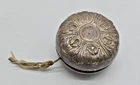 Antique GORHAM 1970's Art Nouveau Leaf Sterling Silver YO-YO Toy