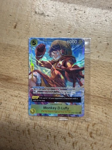 Monkey D. Luffy OP07-109 Illustration Box Vol. 3 Promo One Piece Card SEALED
