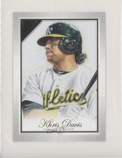 2019 Topps Gallery Oversized Box Toppers Khris Davis #OBT-KD 8yu