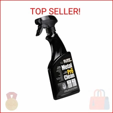 Flitz Metal Pre-Clean - 16oz of USA-Made Stainless Steel Cleaner Spray - Works o