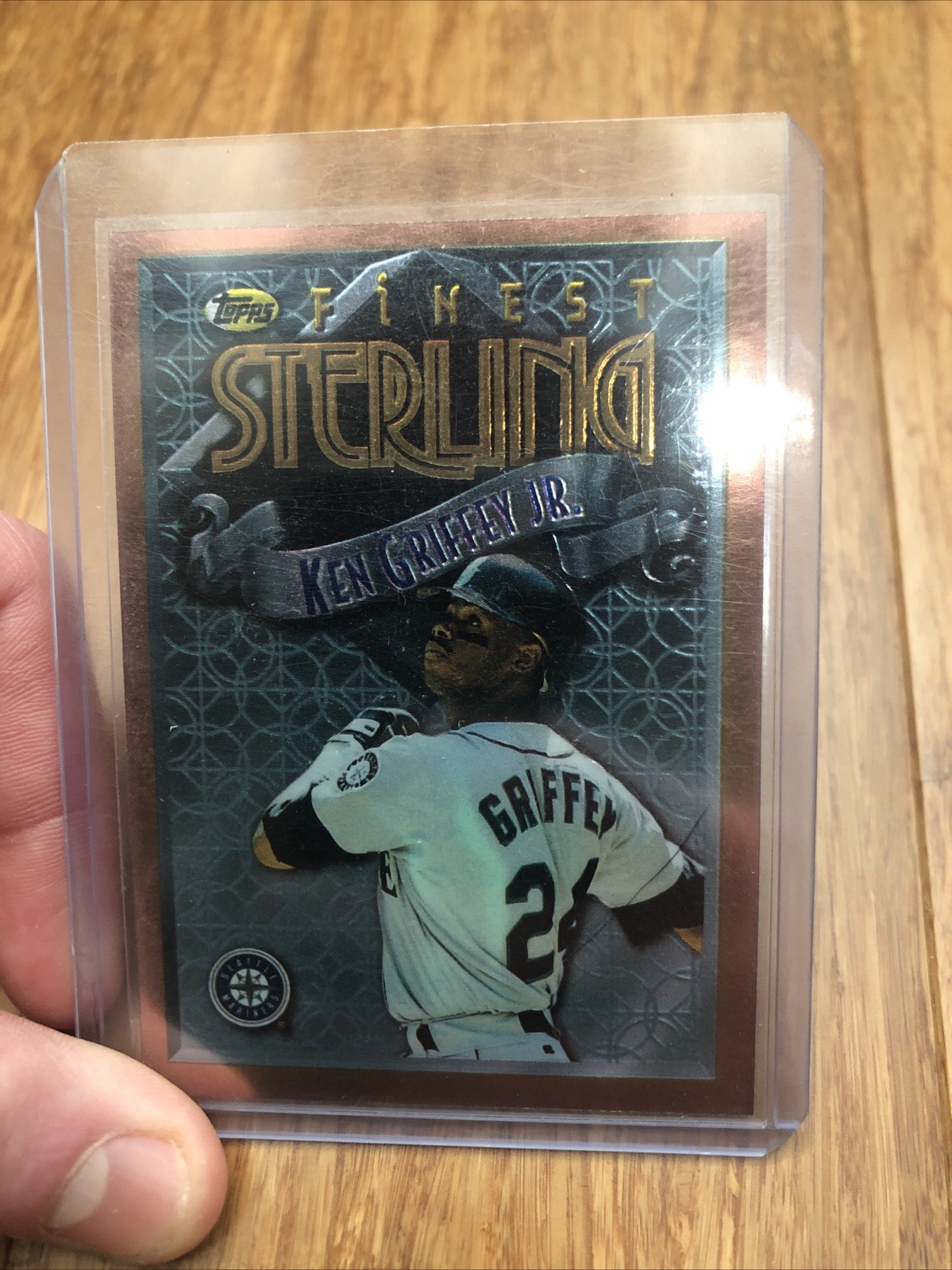 1996 Topps Finest - Ken Griffey Jr #24