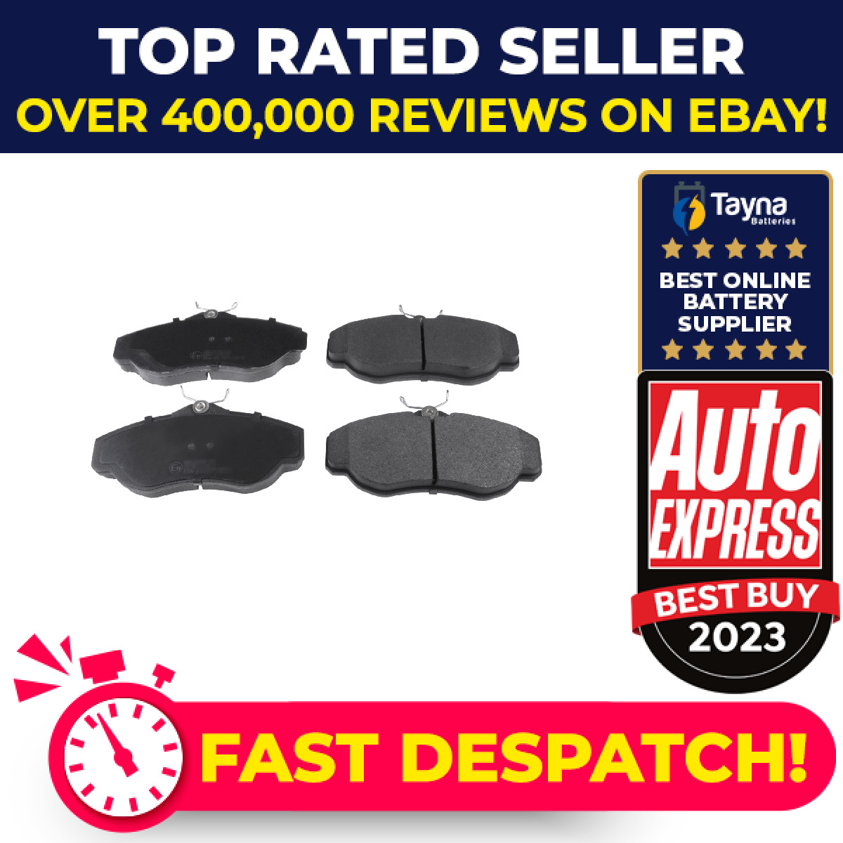 Brake Pads Set fits RANGE ROVER Mk2 P38A 4.6 Front 94 to 02 SFP000210 SFP100460