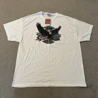 Kohls USA Eagle White T-Shirt Men s 2XL