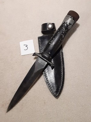 Explorer Night Raider Boot Dagger Fixed Blade Knife W Leather Sheath 3
