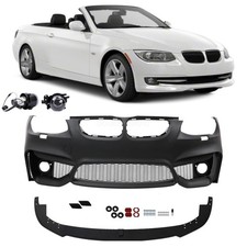 Front Bumper Wfog Light Fit M4 Style For Bmw 3seriea E92 E93 2011-2013
