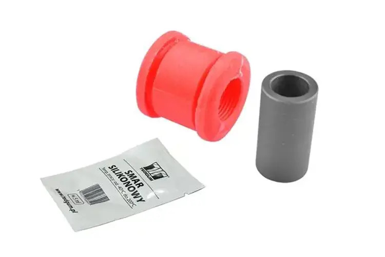 Shock absorber mounting bush Rear Axle both sides PU (Polyurethane) TED62281