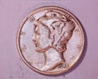 1944-S MERCURY DIME  **127-6