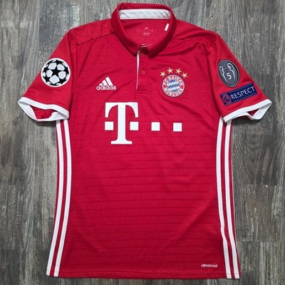 2017 Adidas Bayern Munich Home Soccer Jersey Xavi Alonso Men S