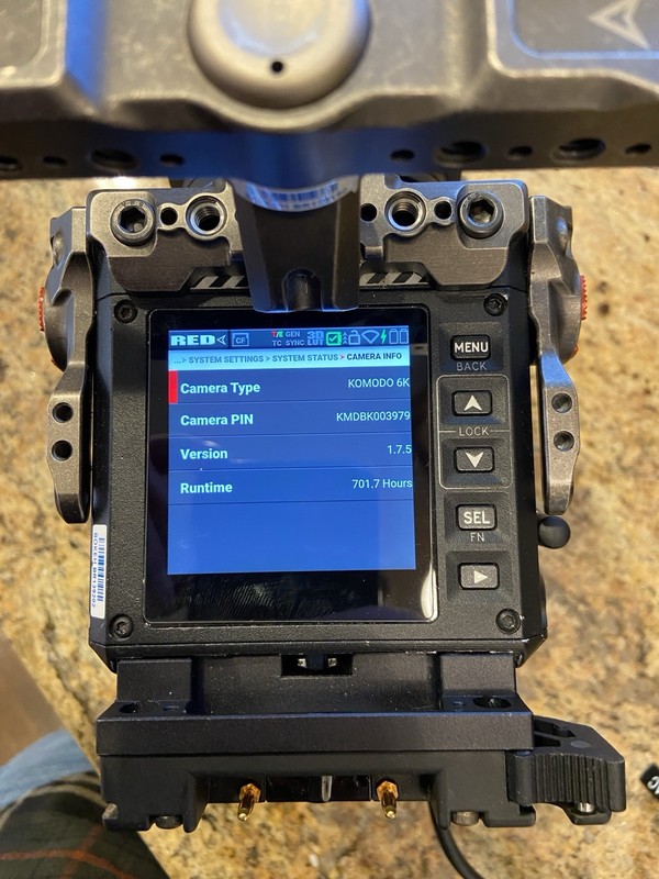 RED Digital Cinema Komodo 6K Camera Package Canon RF & PL Kit