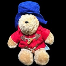Paddington Bear 9 Vintage Plush Sears Red Coat Blue Hat Kids Gift