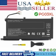 PG03XL-52.5Wh Battery For HP Pavilion 15-DK 16-A Series HSTNN-OB1I 3ICP6/60/72